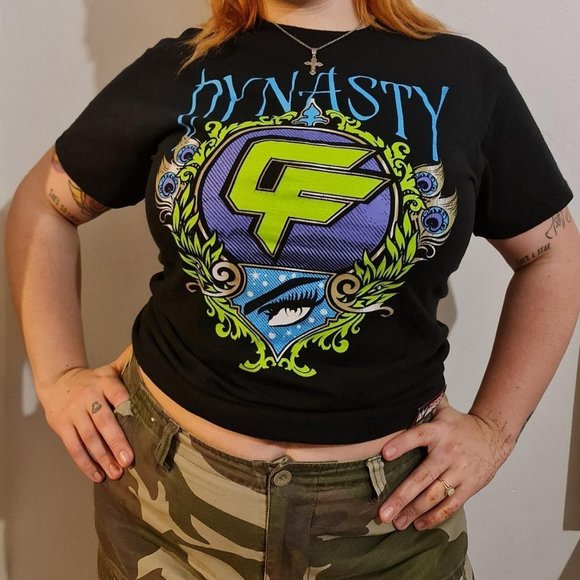 WWE Charlotte FlaIr Dynasty Wrestling Sports Graphic T Shirt Womens M 12 14 - Picture 2 of 4